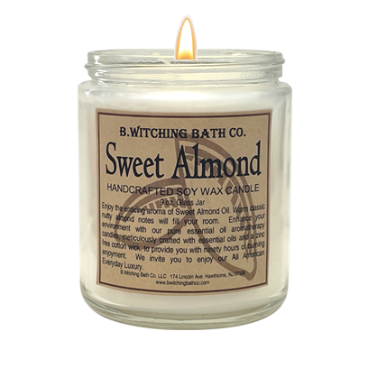 Sweet Almond Handcrafted Soy Wax Candle