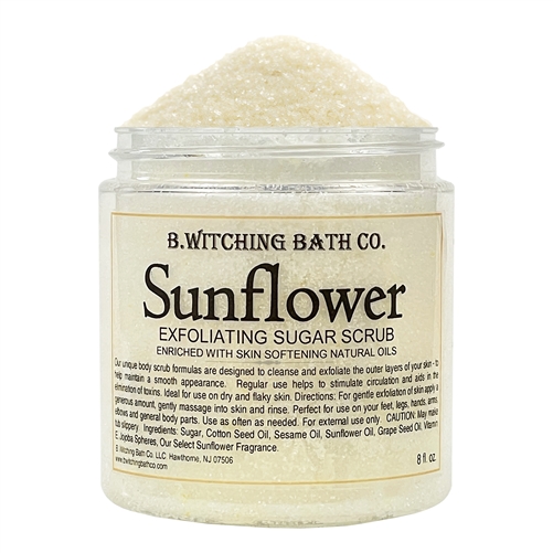 Sunflower Exfoliating Sugar Scrub